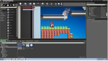 running animation screenshot